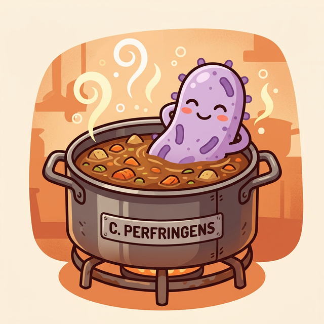 ウェルシュ菌のイメージ画像